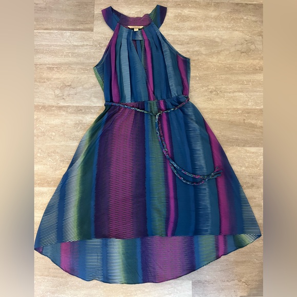 Presley Skye Dresses & Skirts - Presley Skye High-Low Silk Dress XL